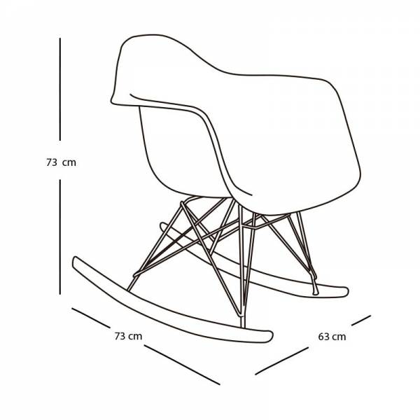 SILLÃ“N MECEDORA TOWER WOOD PATCHWORK