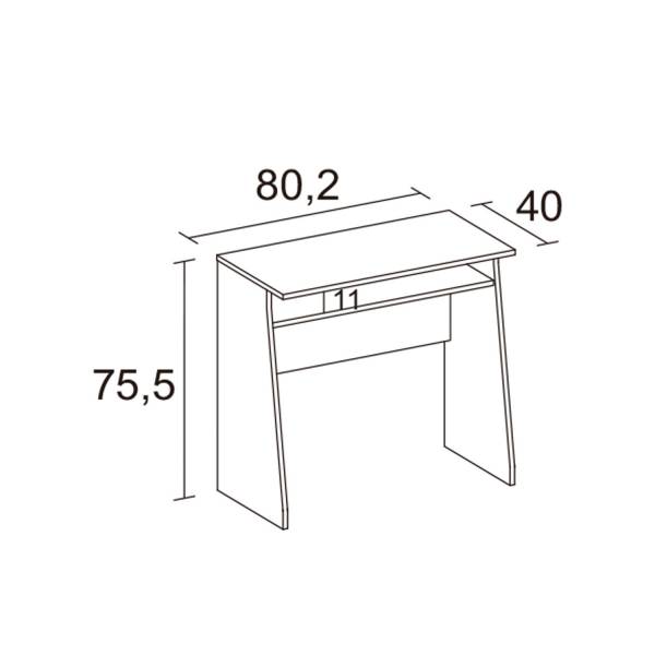 ESCRITORIO KRIPTON DE 80 CM