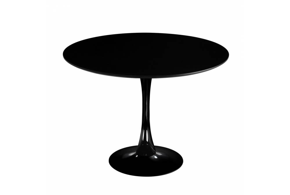 MESA REDONDA IBIZA BLACK Ø120 CM - Mesas de Comedor 