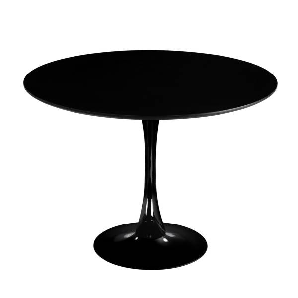 MESA REDONDA IBIZA BLACK Ø120 CM - Mesas de Comedor 