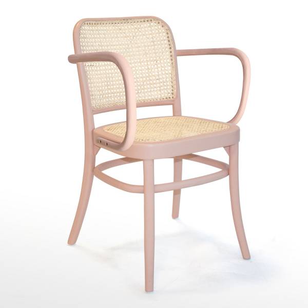 SILLA HOFFMAN CON BRAZOS PINK