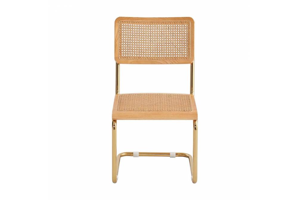 SILLA ZULMA NATURAL GOLD