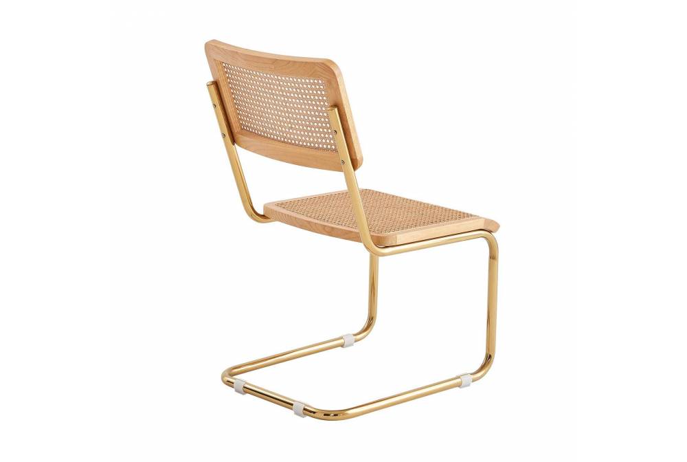 SILLA ZULMA NATURAL GOLD