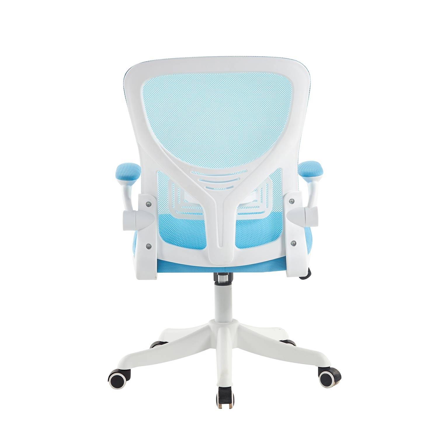 SILLA DE ESCRITORIO CON RUEDAS STUDIO AZUL - Sillas Escritorio Juvenil 