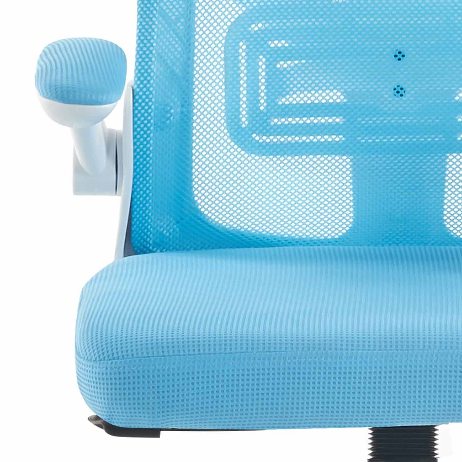 SILLA DE ESCRITORIO CON RUEDAS STUDIO AZUL - Sillas Escritorio Juvenil 