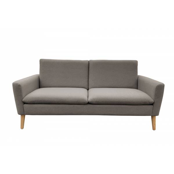 SOFA VIENA GRIS - Sofás 2 plazas 