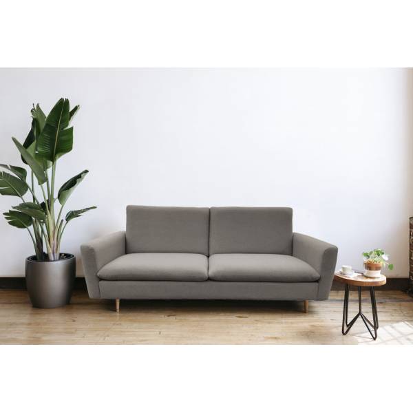 SOFA VIENA GRIS - Sofás 2 plazas 