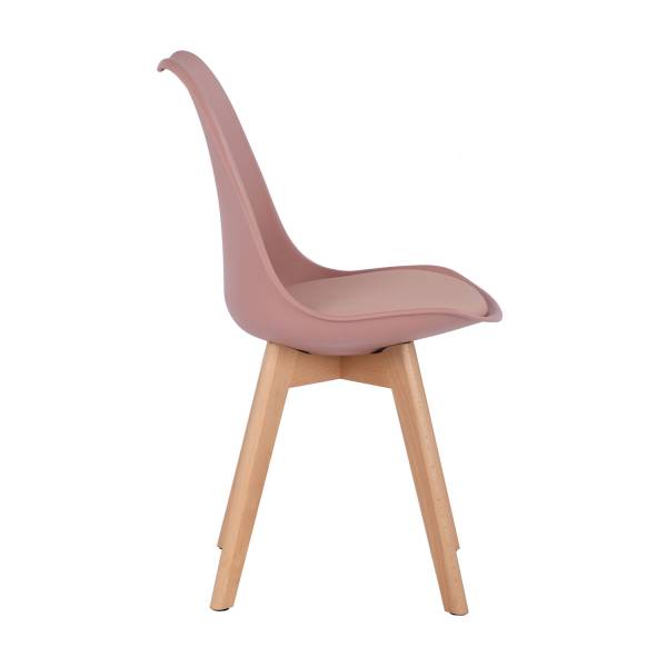 SILLA NEW TOWER WOOD ROSA PALO EXTRA QUALITY - Sillas Tower 