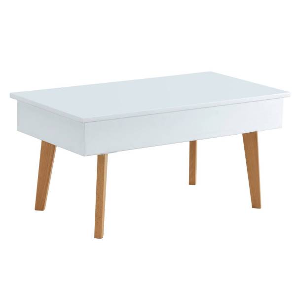 MESA DE CENTRO ELEVABLE BLANCA KALESI